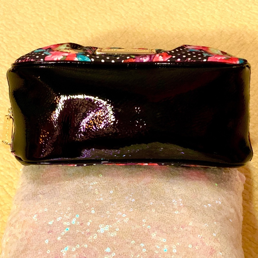 Betsey Johnson Rainbow Floral Polka Dot Purse Bag - Picture 5 of 8
